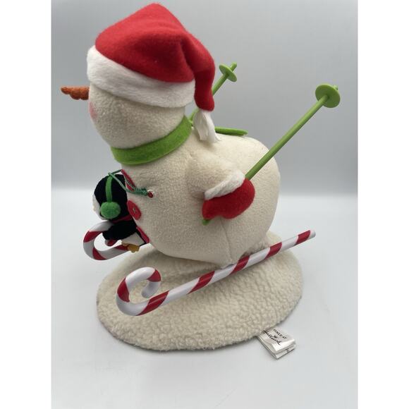 2012 Hallmark Jingle Pals Swooshin Duo Animated Snowman With Music Christmas - Picture 5 of 16